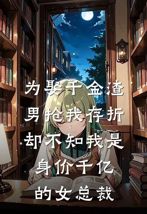 为娶千金渣男抢我存折，却不知我是身价千亿的女总裁