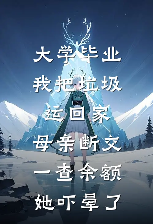 大学毕业我把垃圾运回家，母亲断交，一查余额她吓晕了