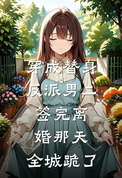 穿成替身反派男二，签完离婚那天，全城跪了