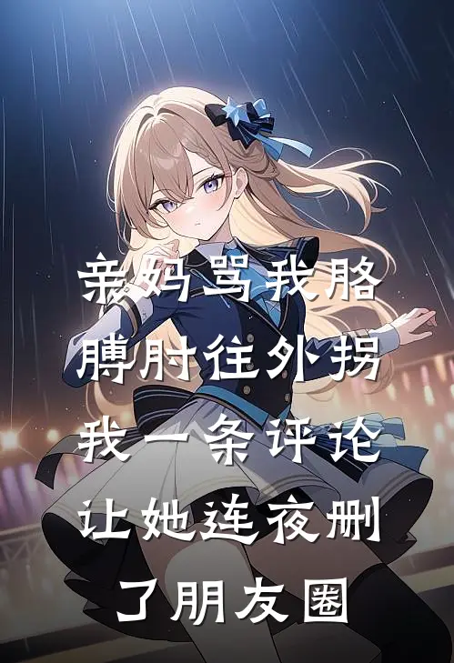 亲妈骂我胳膊肘往外拐，我一条评论让她连夜删了朋友圈