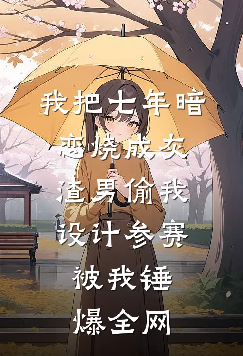 我把七年暗恋烧成灰，渣男偷我设计参赛，被我锤爆全网
