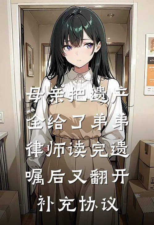 母亲把遗产全给了弟弟，律师读完遗嘱后又翻开补充协议