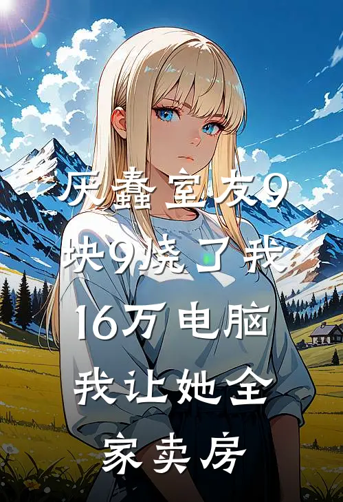 厌蠢室友9块9烧了我16万电脑，我让她全家卖房