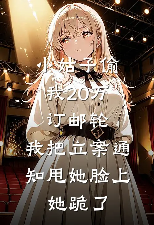 小姑子偷我20万订邮轮，我把立案通知甩她脸上，她跪了