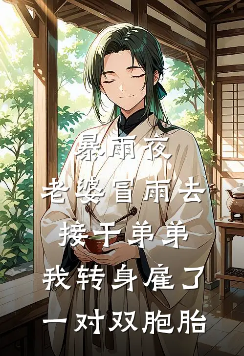 暴雨夜，老婆冒雨去接干弟弟，我转身雇了一对双胞胎
