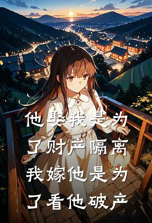 他娶我是为了财产隔离，我嫁他是为了看他破产