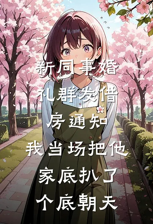 新同事婚礼群发借房通知，我当场把他家底扒了个底朝天
