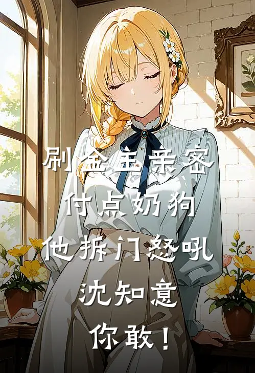 刷金主亲密付点奶狗，他拆门怒吼：沈知意你敢！