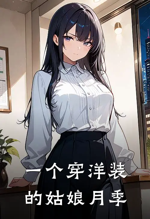 一个穿洋装的姑娘月季