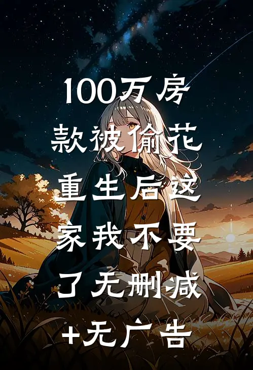 100万房款被偷花，重生后这家我不要了无删减+无广告