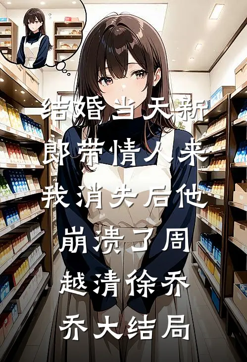 结婚当天新郎带情人来，我消失后他崩溃了周越清徐乔乔大结局
