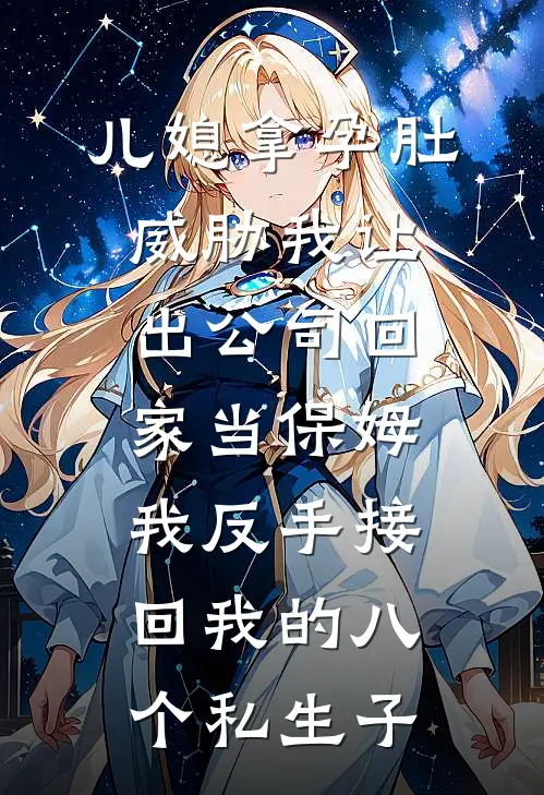 儿媳拿孕肚威胁我让出公司回家当保姆，我反手接回我的八个私生子