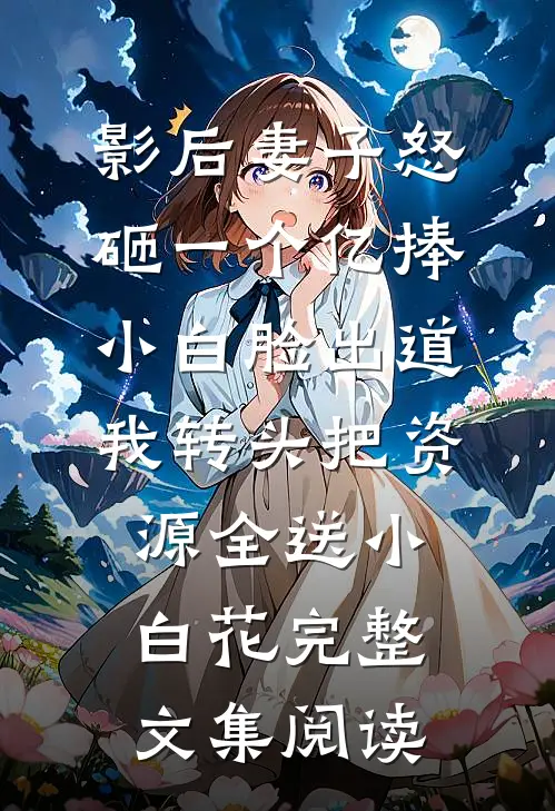 影后妻子怒砸一个亿捧小白脸出道，我转头把资源全送小白花完整文集阅读