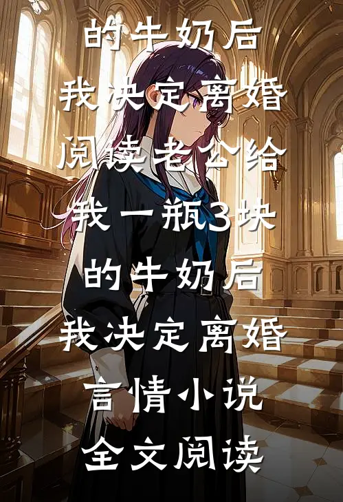 老公给我一瓶3块的牛奶后，我决定离婚阅读_老公给我一瓶3块的牛奶后，我决定离婚言情小说全文阅读