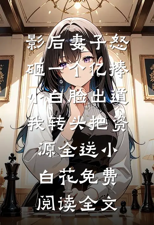 影后妻子怒砸一个亿捧小白脸出道，我转头把资源全送小白花免费阅读全文