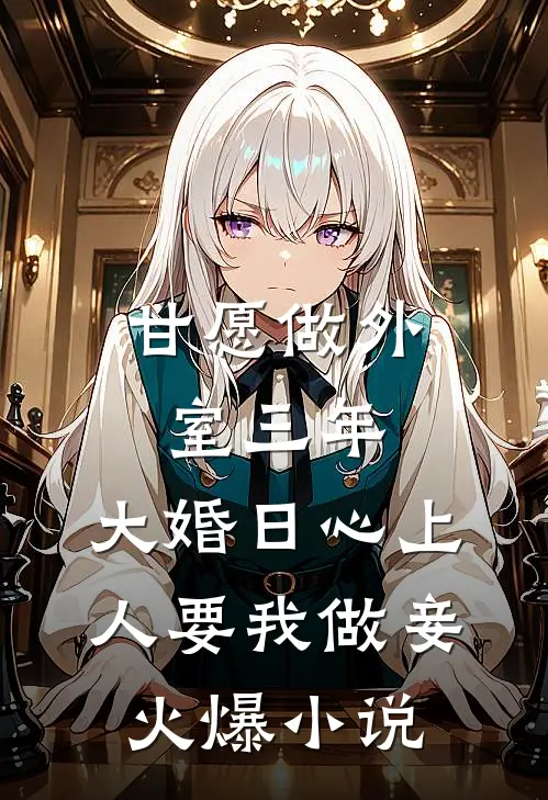 甘愿做外室三年，大婚日心上人要我做妾火爆小说