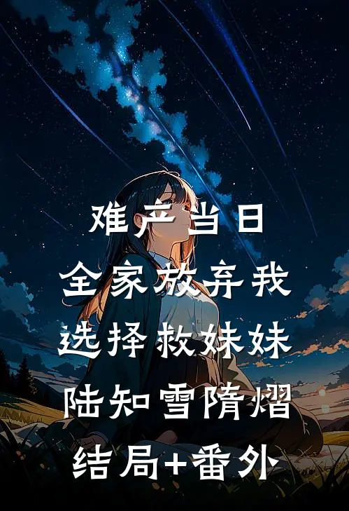 难产当日，全家放弃我选择救妹妹陆知雪隋熠结局+番外