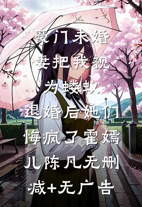 豪门未婚妻把我视为蝼蚁，退婚后她们悔疯了霍嫣儿陈凡无删减+无广告