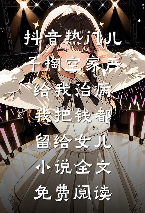 抖音热门儿子掏空家产给我治病，我把钱都留给女儿小说全文免费阅读