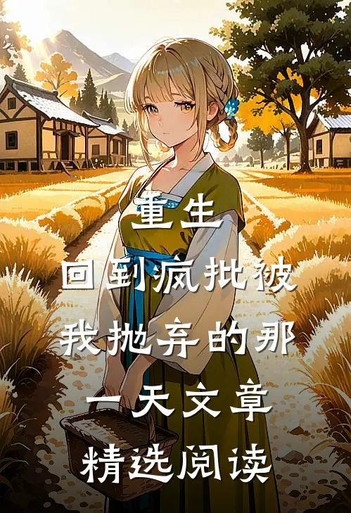 重生：回到疯批被我抛弃的那一天文章精选阅读