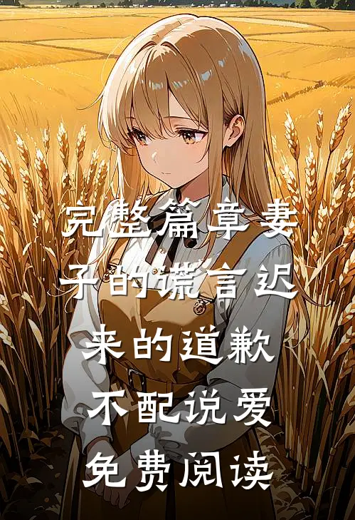 完整篇章妻子的谎言迟来的道歉不配说爱免费阅读