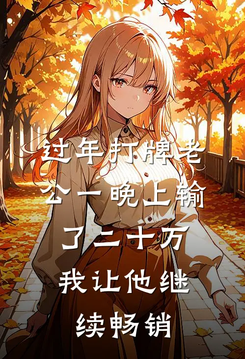 过年打牌老公一晚上输了二十万，我让他继续畅销