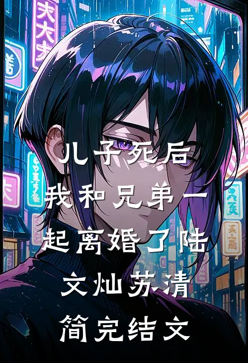 儿子死后，我和兄弟一起离婚了陆文灿苏清简完结文