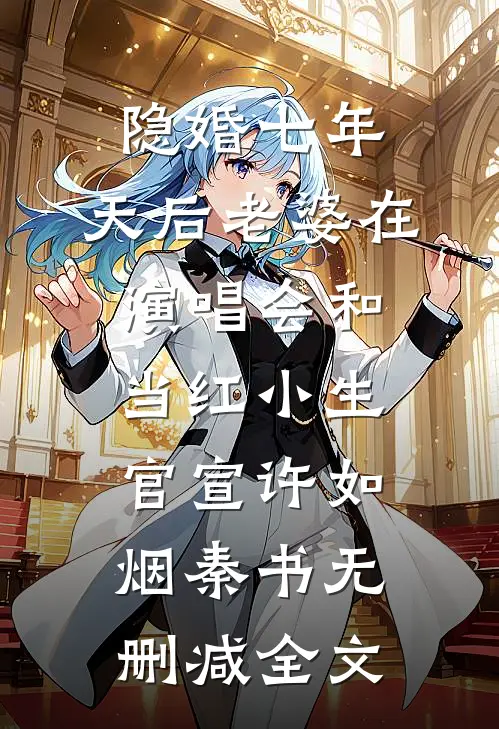 隐婚七年，天后老婆在演唱会和当红小生官宣许如烟秦书无删减全文