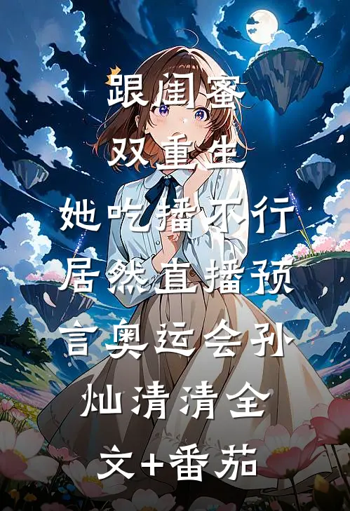 跟闺蜜双重生，她吃播不行居然直播预言奥运会孙灿清清全文+番茄