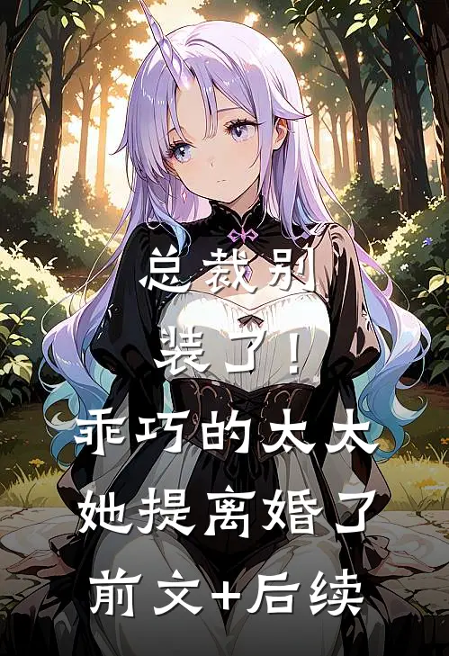 总裁别装了！乖巧的太太她提离婚了前文+后续