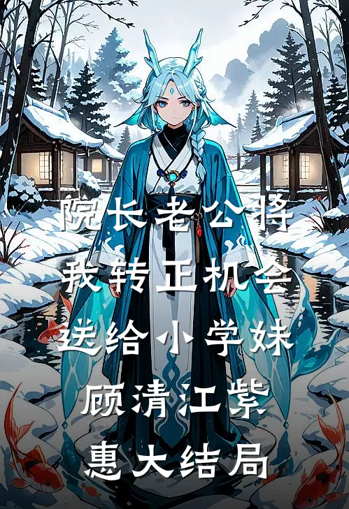 院长老公将我转正机会送给小学妹顾清江紫惠大结局