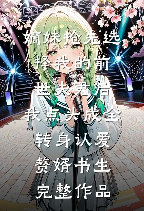 嫡妹抢先选择我的前世夫君后，我点头成全转身认爱赘婿书生完整作品