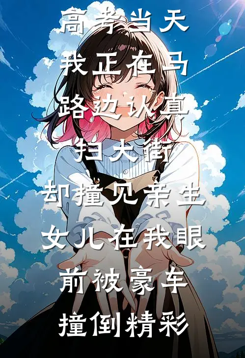 高考当天，我正在马路边认真扫大街，却撞见亲生女儿在我眼前被豪车撞倒精彩