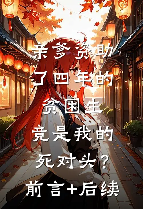 亲爹资助了四年的贫困生，竟是我的死对头？前言+后续
