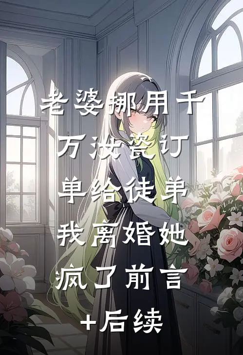 老婆挪用千万汝瓷订单给徒弟，我离婚她疯了前言+后续