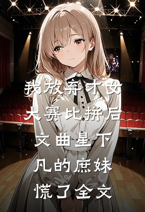 我放弃才女大赛比拼后，文曲星下凡的庶妹慌了全文