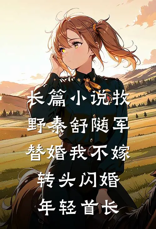长篇小说牧野秦舒随军替婚我不嫁,转头闪婚年轻首长