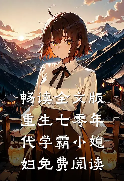 畅读全文版重生七零年代学霸小媳妇免费阅读
