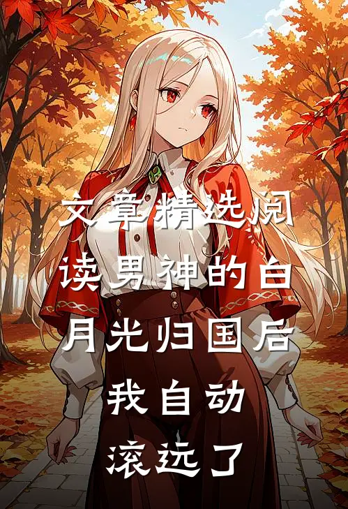 文章精选阅读男神的白月光归国后，我自动滚远了