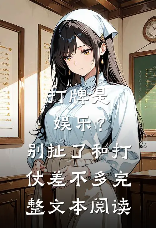 打牌是娱乐？别扯了，和打仗差不多完整文本阅读