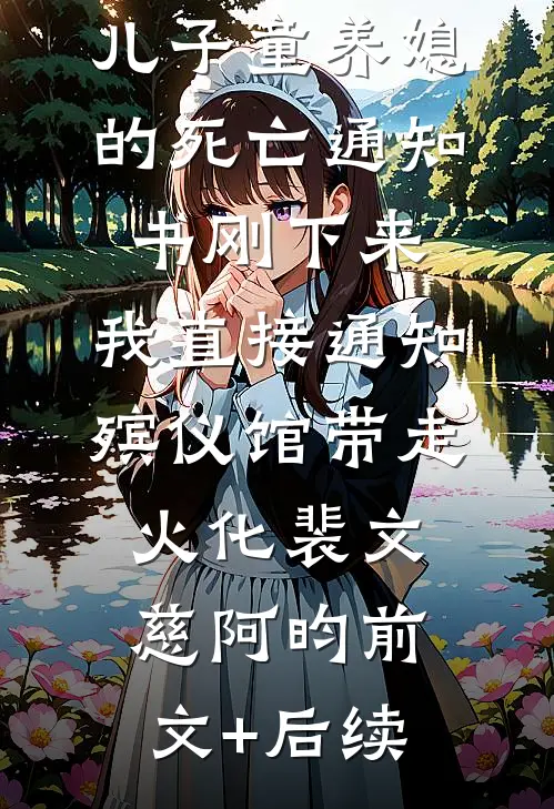 儿子童养媳的死亡通知书刚下来，我直接通知殡仪馆带走火化裴文慈阿昀前文+后续