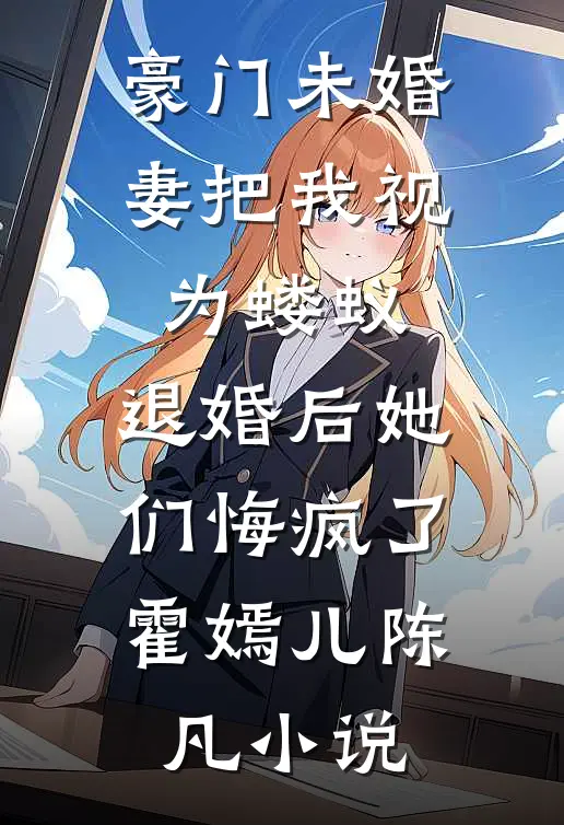豪门未婚妻把我视为蝼蚁，退婚后她们悔疯了霍嫣儿陈凡小说