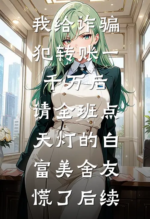 我给诈骗犯转账一千万后，请全班点天灯的白富美舍友慌了后续
