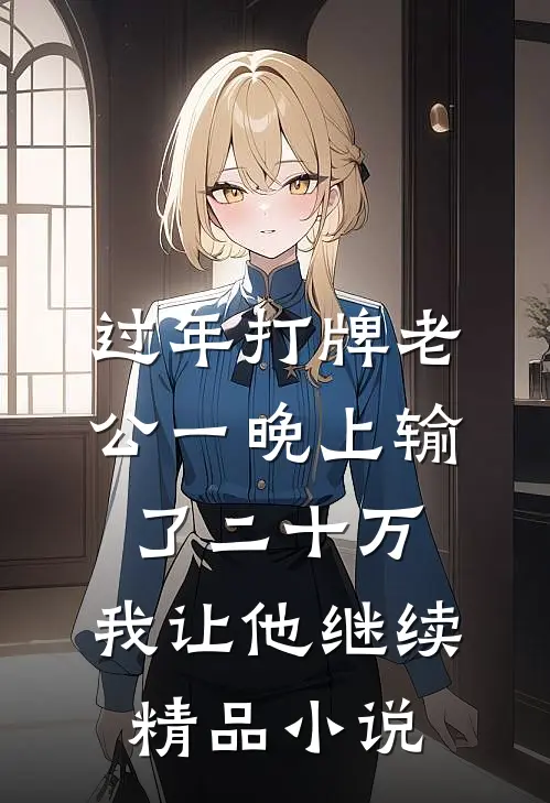 过年打牌老公一晚上输了二十万，我让他继续精品小说