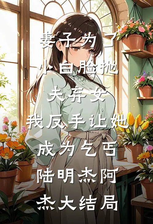 妻子为了小白脸抛夫弃女，我反手让她成为乞丐陆明杰阿杰大结局