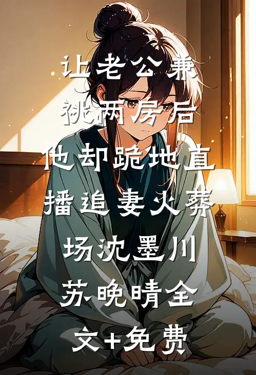 让老公兼祧两房后，他却跪地直播追妻火葬场沈墨川苏晚晴全文+免费