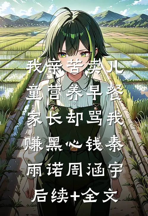 我辛苦卖儿童营养早餐，家长却骂我赚黑心钱秦雨诺周涵宇后续+全文