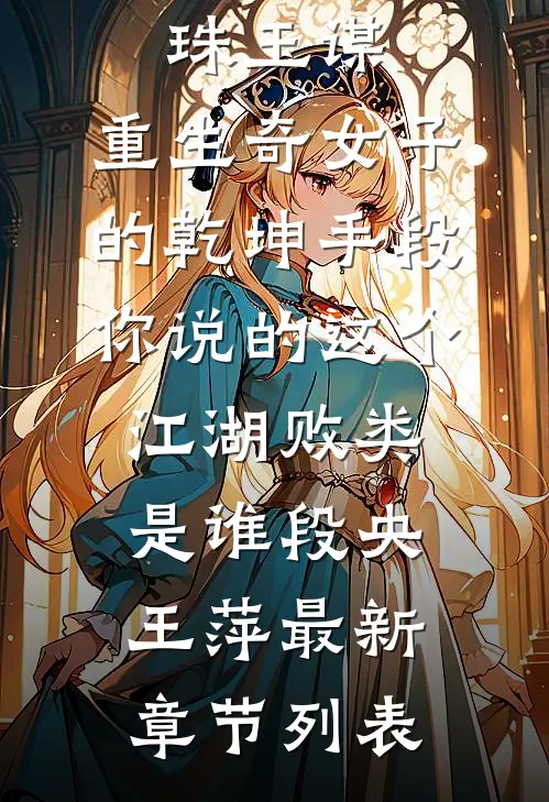 珠玉谋：重生奇女子的乾坤手段-你说的这个江湖败类是谁段央王萍最新章节列表