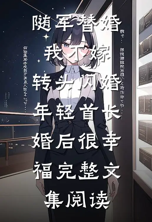 随军替婚我不嫁,转头闪婚年轻首长,婚后很幸福完整文集阅读