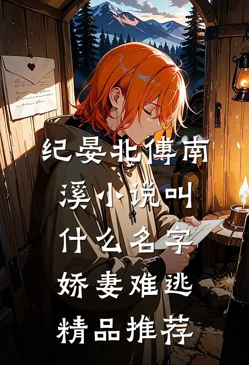 纪晏北傅南溪小说叫什么名字娇妻难逃精品推荐